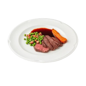 129. Beef with Black Bean Sauce and Vegetables