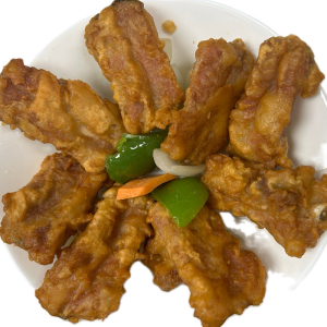 158. Dry Garlic Spareribs