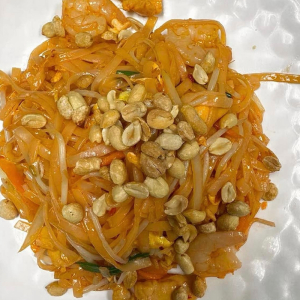 90. Pad Thai with Shrimp