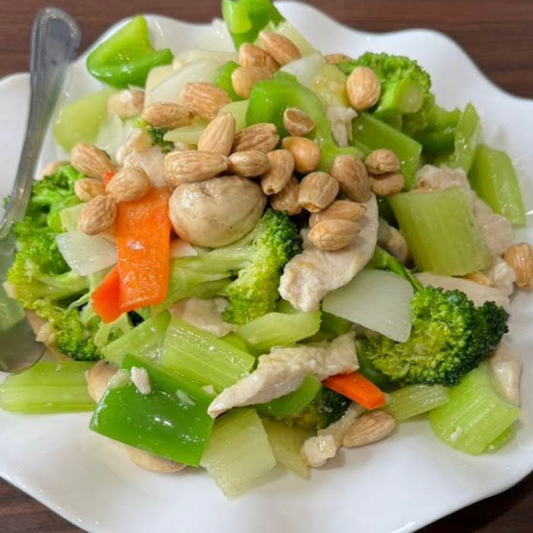 102. Diced Vegetables and Almond