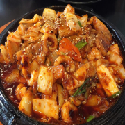 33. Spicy Pork & Squid Stir-Fried 오삼불고기