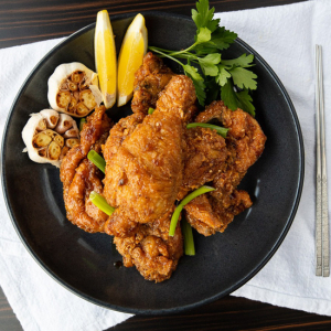 43. Sweet Soy & Garlic Fried Chicken 간장마늘 치킨