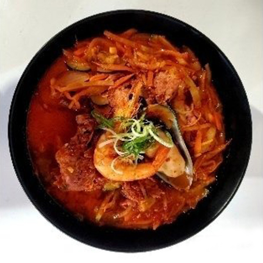 73. Spicy Crab and Seafood Stew Hotpot 꽃게탕