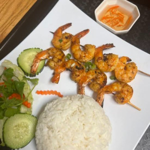 R3. Grilled Shrimp Plate