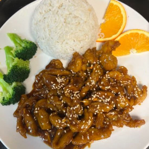 R15. Orange chicken Plate