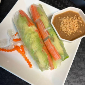 A3. Vegetable Spring Rolls (2 pcs)