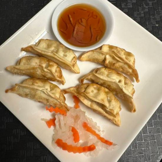 A14. Pot Stickers with Chicken (6 pcs)