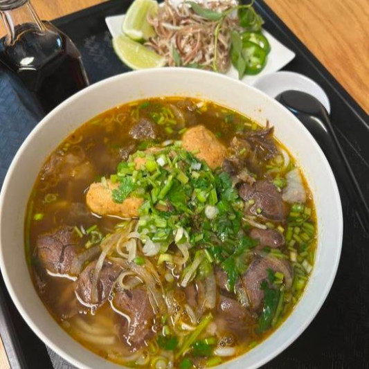 J1. Spicy Beef Noodle Soup (B&uacute;n B&ograve; Huế)