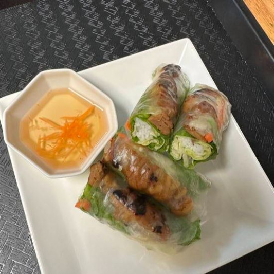 A5. Grilled Pork Spring Rolls (2 pcs)