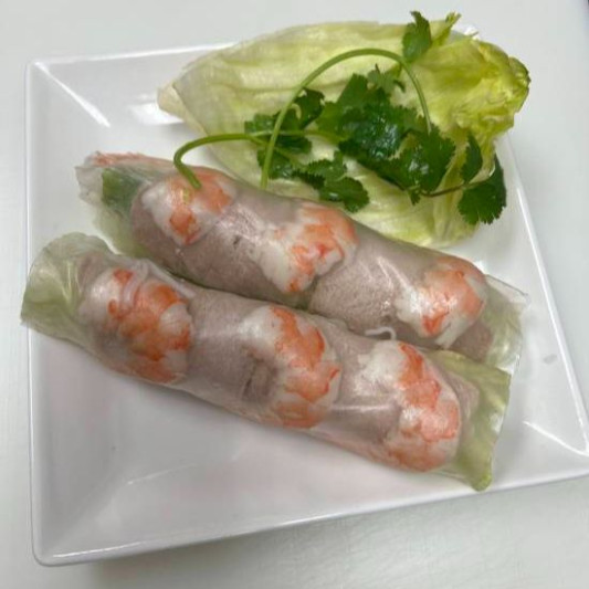 A1. Fresh Spring Rolls (2 pcs)