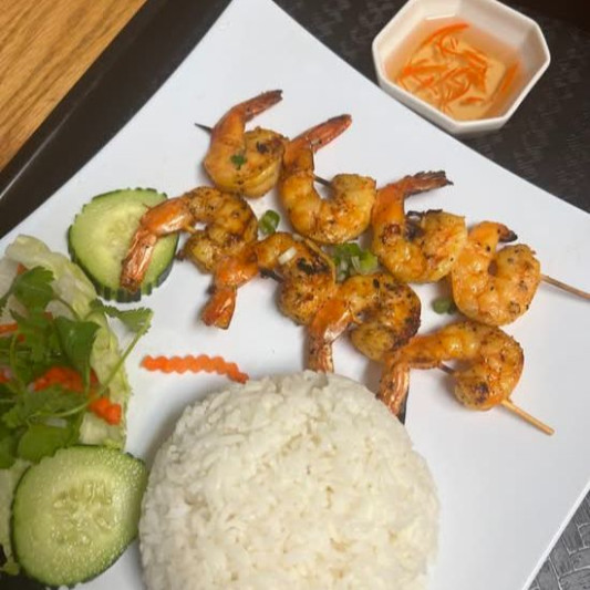 R3. Grilled Shrimp Plate