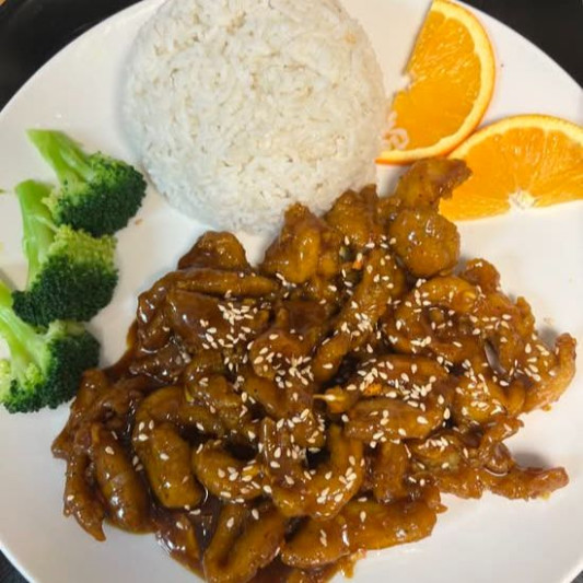 R15. Orange chicken Plate