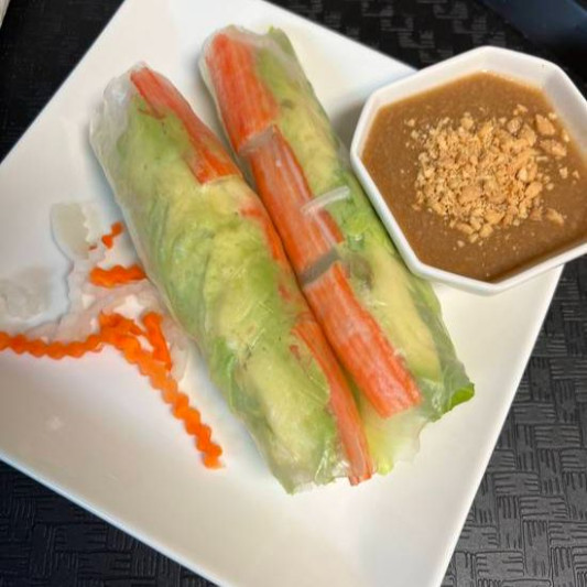 A3. Vegetable Spring Rolls (2 pcs)
