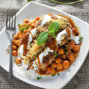 Aloo Tikki Chaat