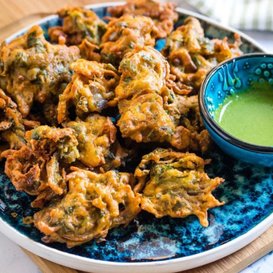3. Vegetable Pakora (Vegan)