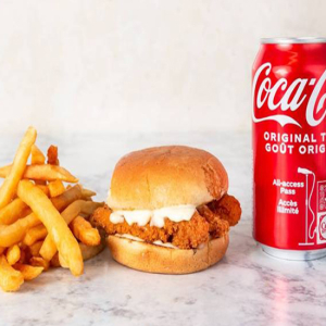 Junior Chicken Burger Combo