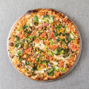 Indian Style Vegetable Pizza