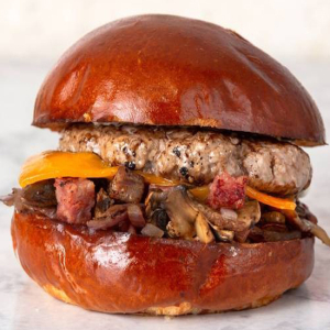 Mushroom Melt Burger