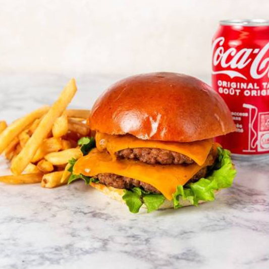 Double Cheese Burger Combo