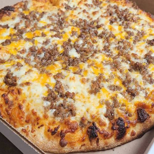 Bacon Cheese Pizza
