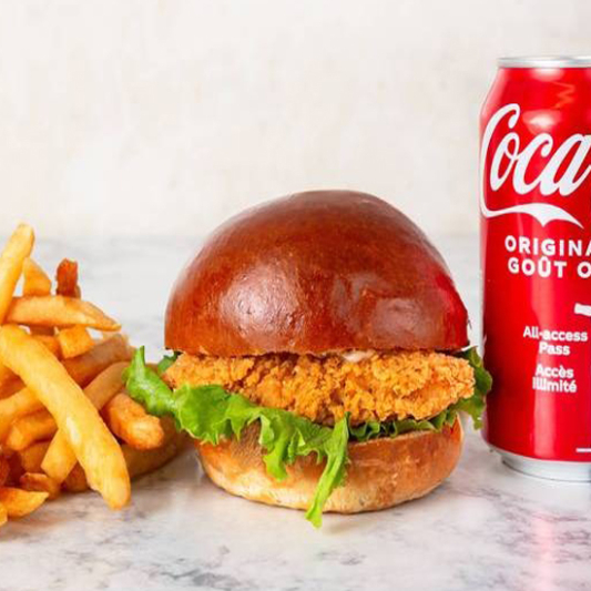 Chicken Burger Combo