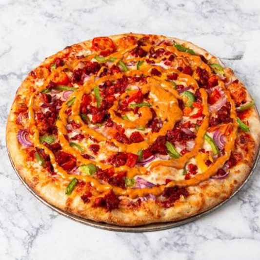 Chicken Mirch Masala Pizza