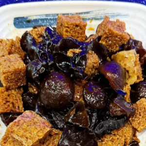 Shanghai Kaofu Soy-Braised 上海四喜烤麸