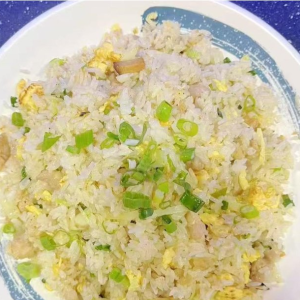 Salted Fish and Chicken Fried Rice 咸魚鸡粒炒飯