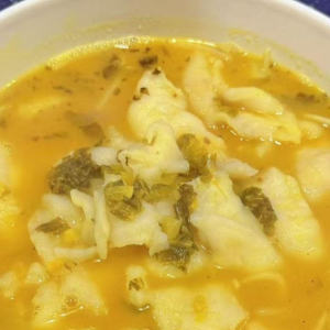 Golden Soup with Pickled Fish 金汤酸菜鱼