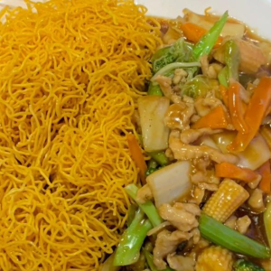 Hong Kong Style Fried Noodles 港式两面黄