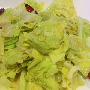 Stir-Fried Cabbage 炝炒包心菜