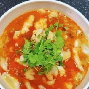 Sliced Fish in Hot Green Pepper and Spicy Gravy 青花椒水煮鱼