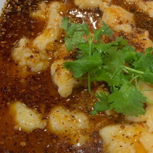 Sliced Fish in Hot and Spicy Gravy 水煮鱼