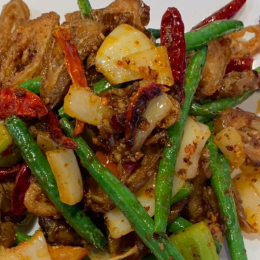 Dry Cooked Intestines 干煸肥肠