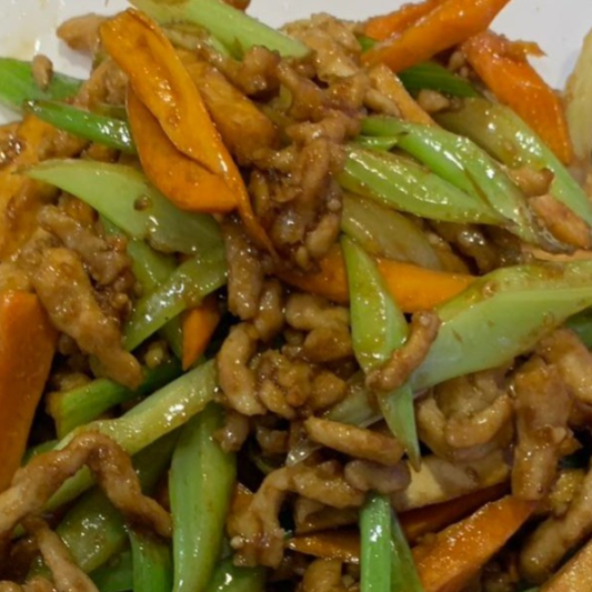 Pork with Dry Bean Curd