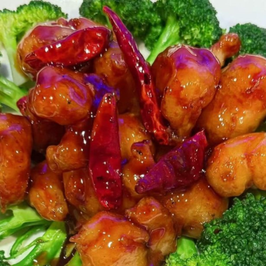 Mandarin Crispy Prawns 干烹虾