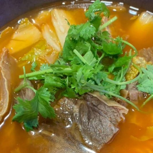 Beef Brisket Noodle Soup 红烧牛腩汤面