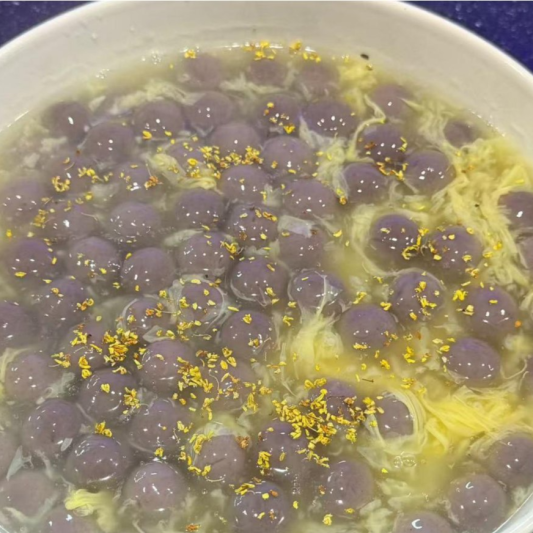 Golden Osmanthus Fermented Rice Dumplings 金桂花酒酿汤圆