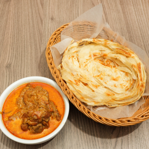 Porotta & Chicken Curry
