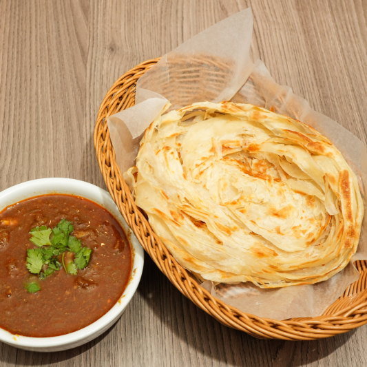 Porotta & Beef Curry