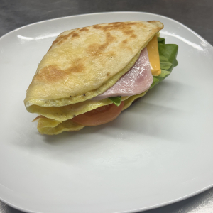 7. Ham & Egg Tortilla Wrap
