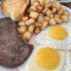 3. Steak & Eggs