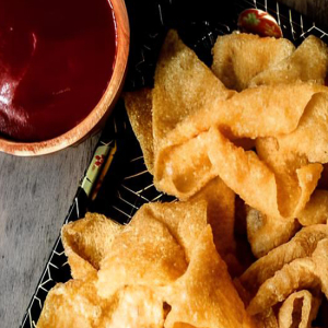Crispy Wonton Chips