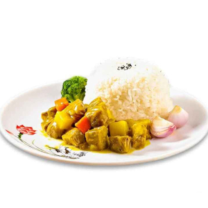 R2. Curry Beef Brisket with Rice