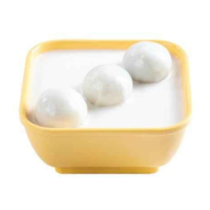 J7. Almond Soup with Sesame Rice Balls