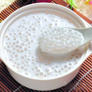 G2. Coconut Milk Sago Soup with Sea Coconut