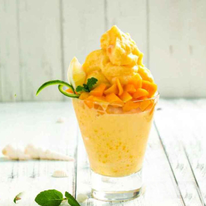 P15. Mango Smoothie with Coconut Milk & Sago