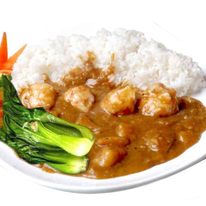 R5. Curry Prawn with Rice