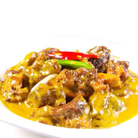 W2. Curry Beef Brisket in Stone Pot