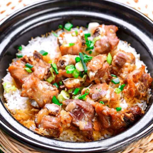 P11. Chicken & Chinese Sausage Rice Stone Pot